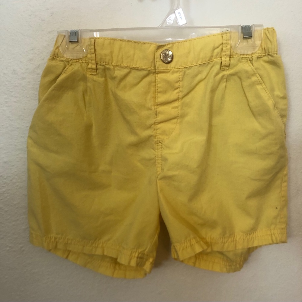 H&M Yellow Shorts